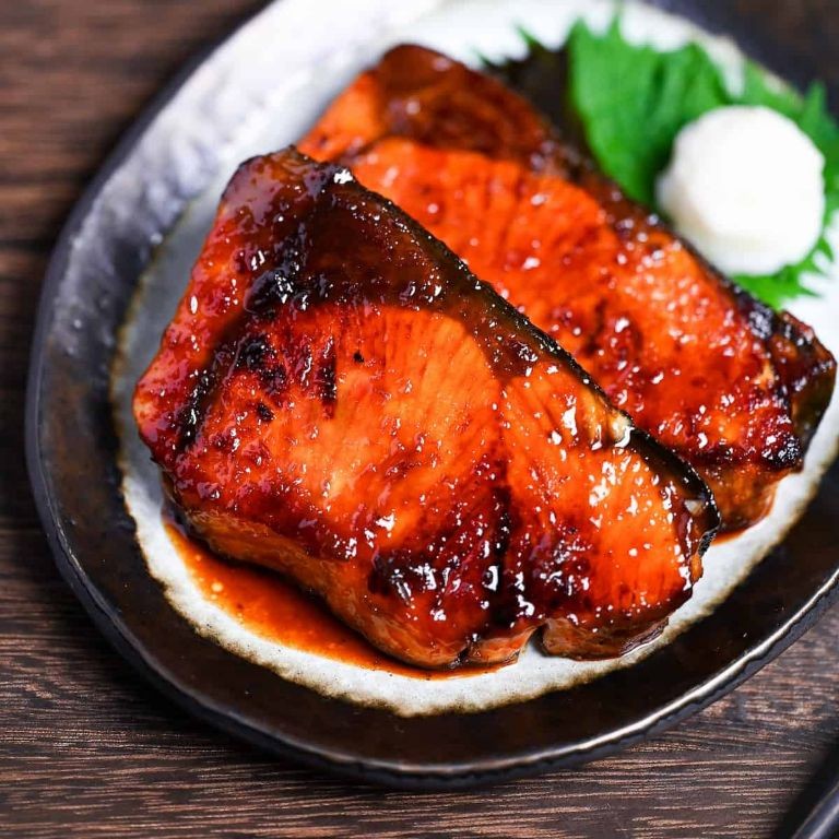 Yellowtail Teriyaki with Sesame Seeds