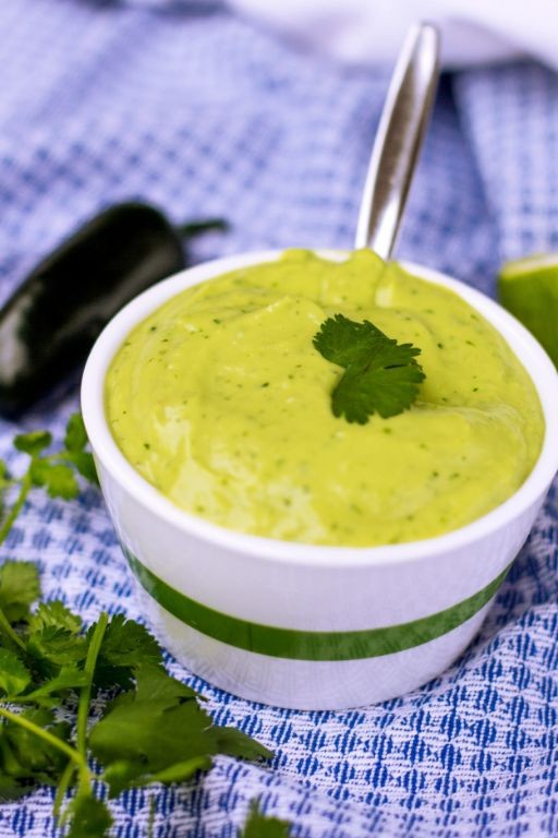 Zesty Avocado and Cilantro Dip