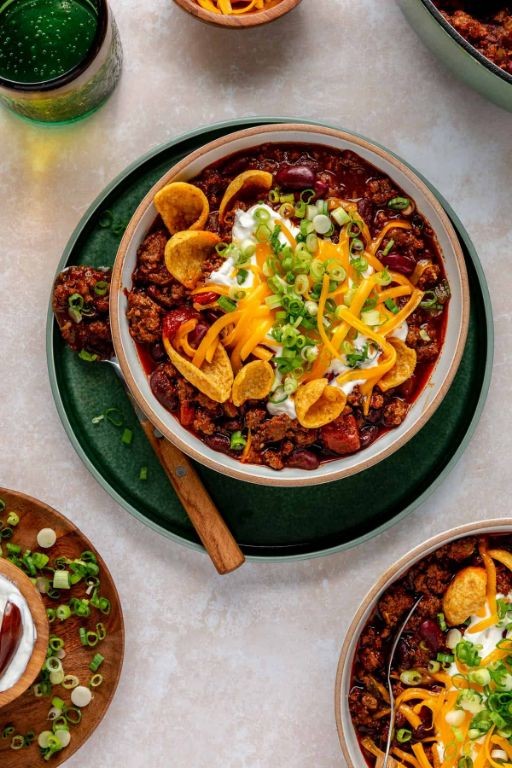 Zesty Beef Chili with Beans