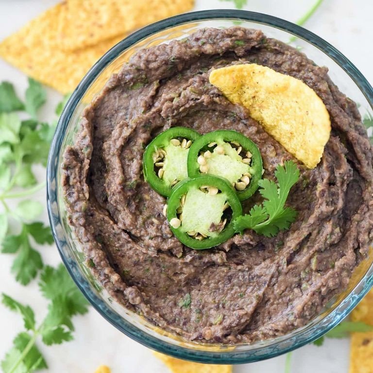Zesty Black Bean Dip