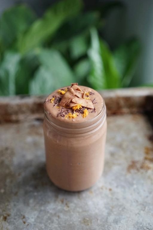 Zesty Chocolate Orange Smoothie