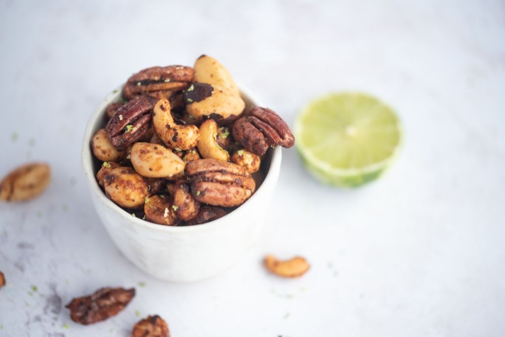 Zesty Lime and Chili Roasted Nut Mix