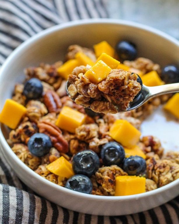 Zesty Orange and Ginger Granola