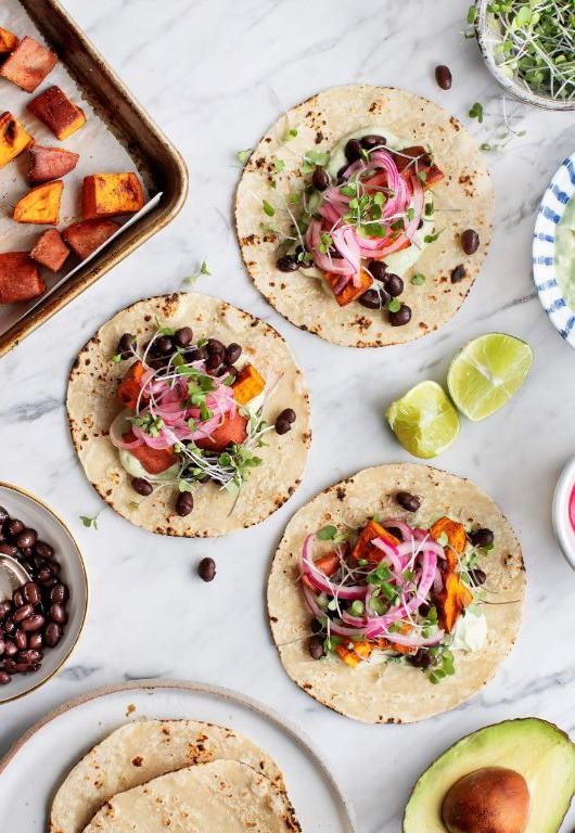 Zesty Potato and Avocado Tacos
