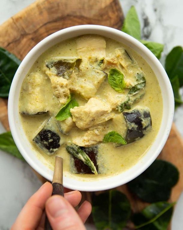 Zesty Turkey and Lime Leaf Curry