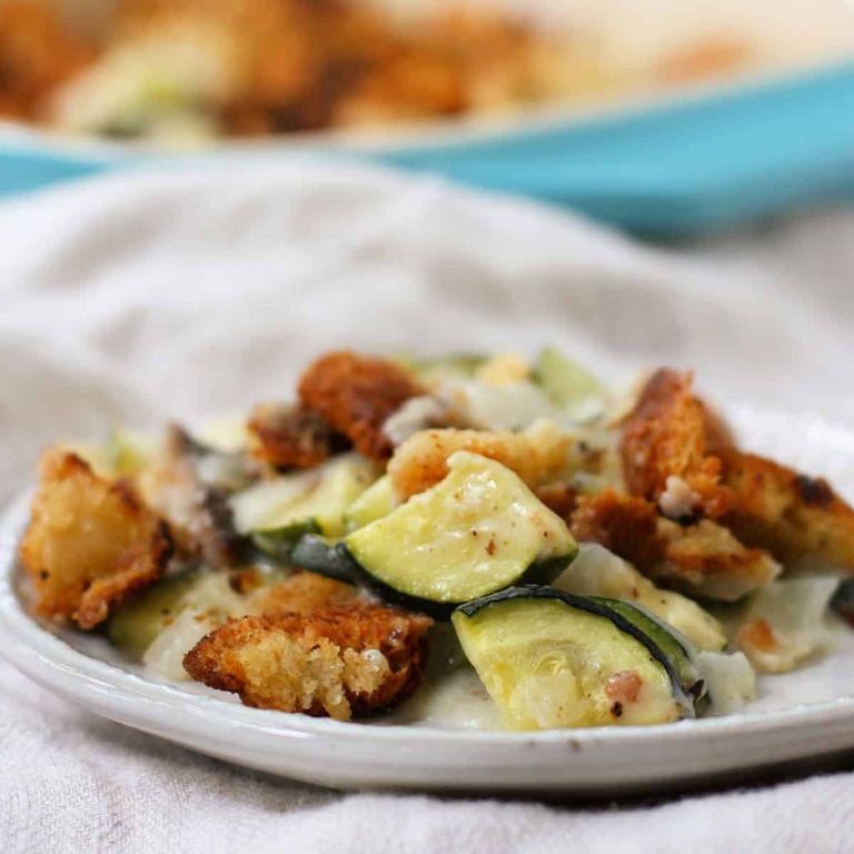 Zucchini Casserole Gluten Free