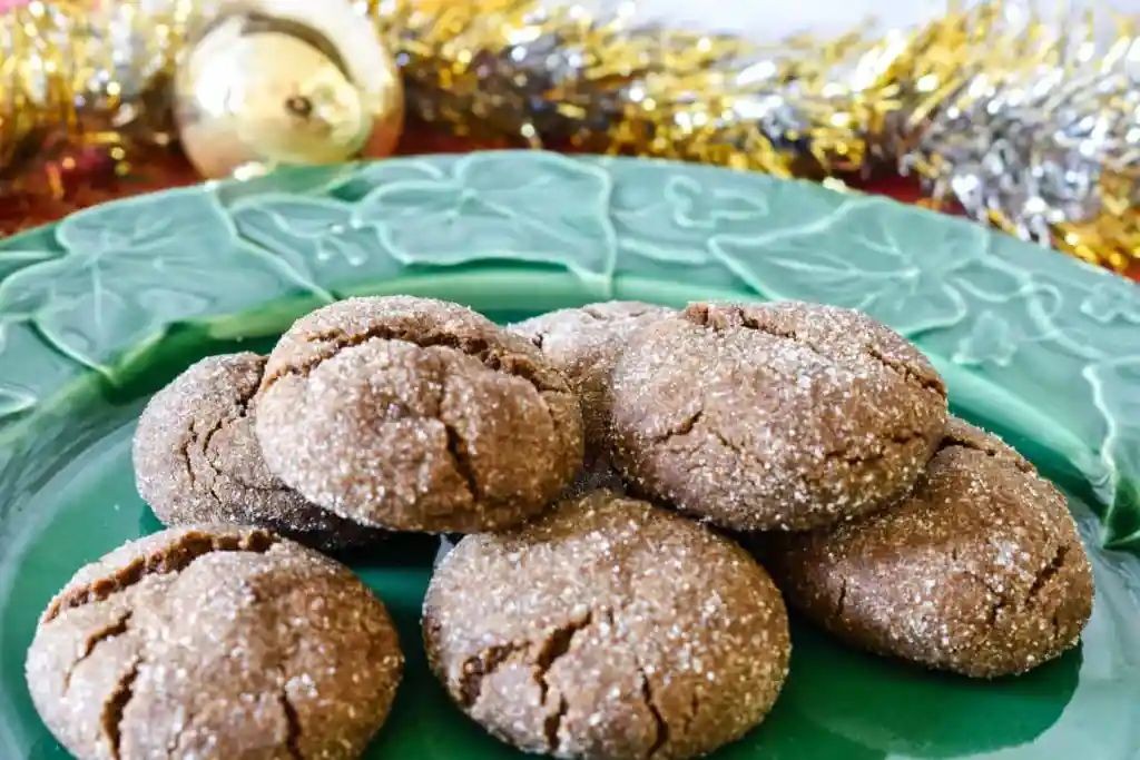 Zucchini Ginger Molasses Cookies