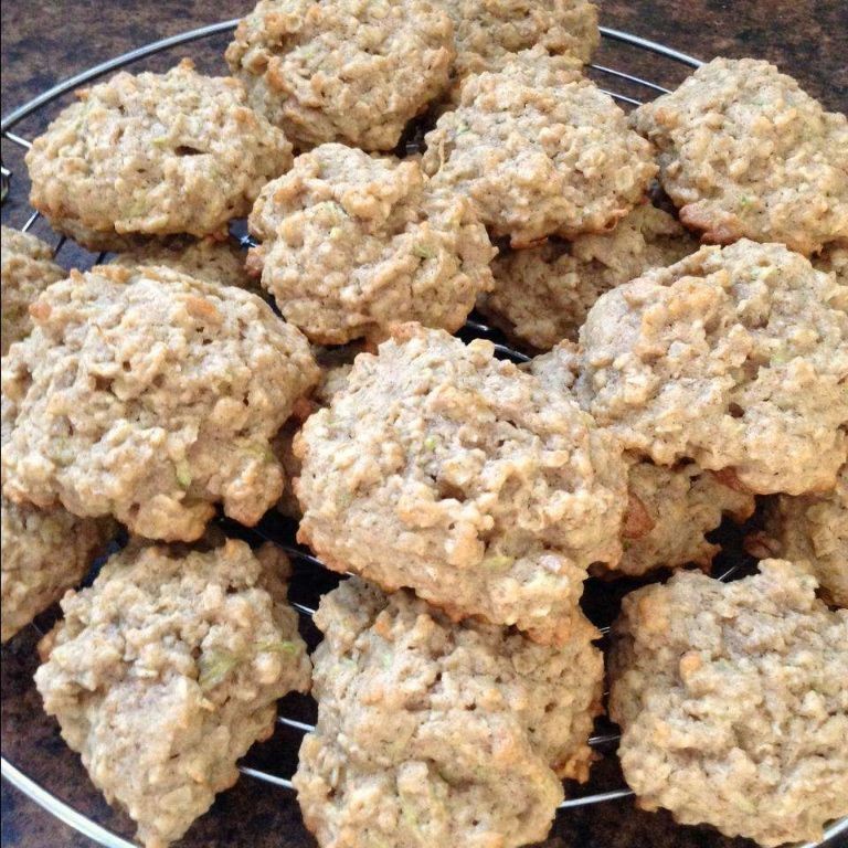 Zucchini Peanut Butter Cookies