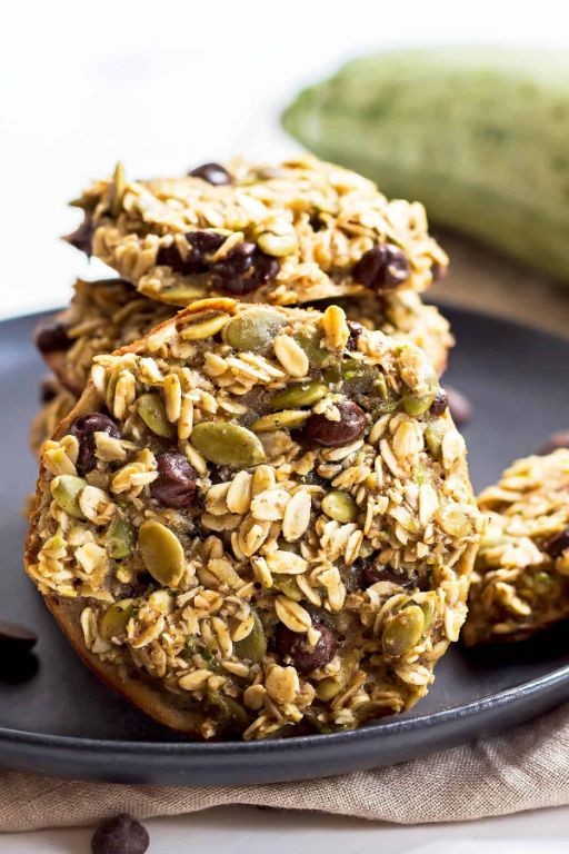 Zucchini Pumpkin Seed Cookies