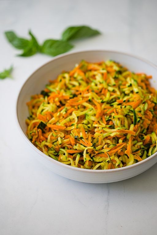Zucchini and Carrot Hash