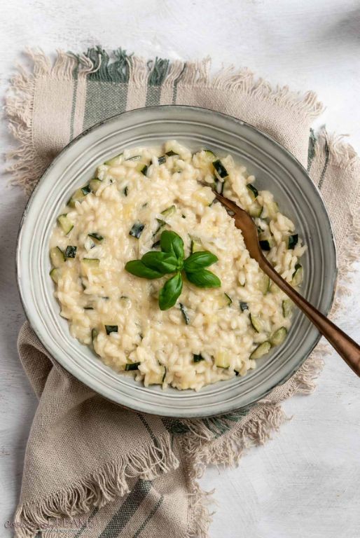 Zucchini and Parmesan Risotto