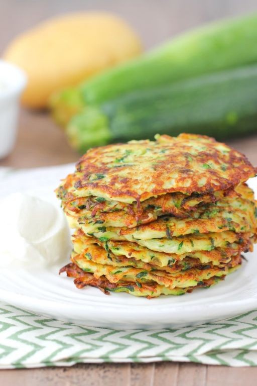 Zucchini and Potato Pancakes