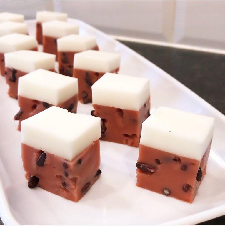 Adzuki Bean and Coconut Milk Dessert