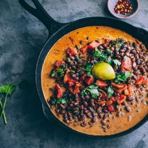 Adzuki Bean and Sweet Potato Curry