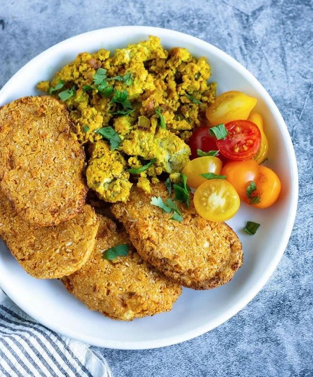 Air Fryer Cauliflower Hash Browns