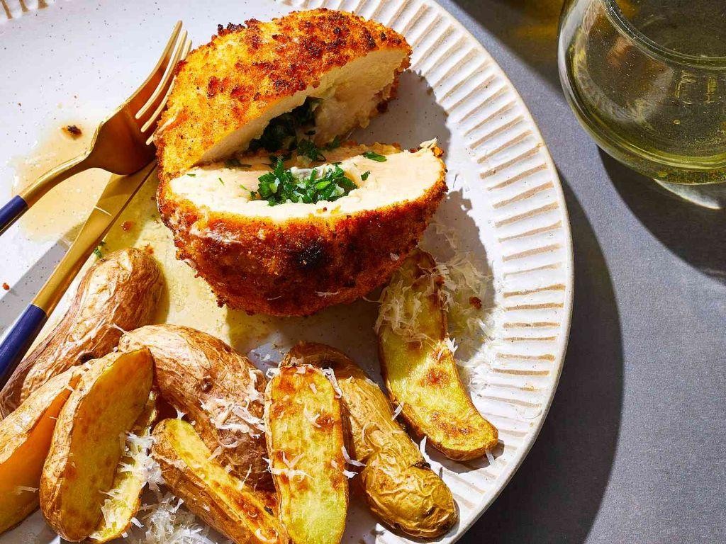 Air Fryer Chicken Kiev