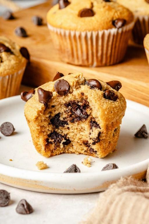 Almond Flour Chocolate Chip Muffins