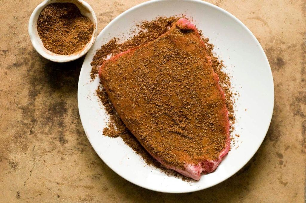 Ancho Chili and Cocoa Dry Rub Steak