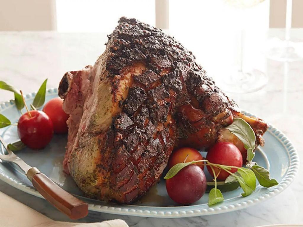 Apple Cider Brined Fresh Ham