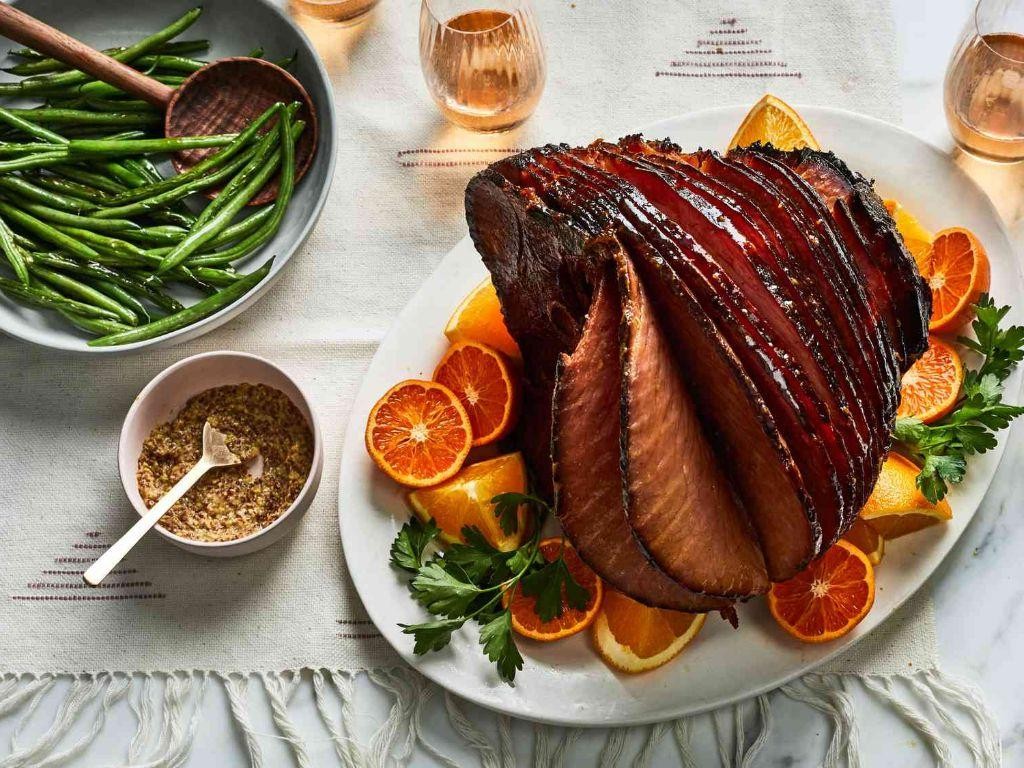 Apple Cider Glazed Spiral Ham