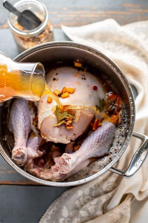 Apple Cider and Spice Turkey Brine