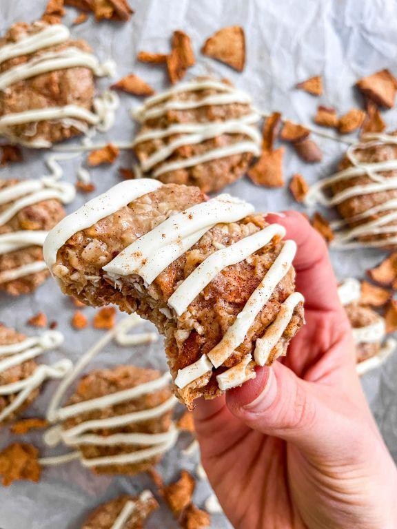Apple Cinnamon No-Bake Cookies