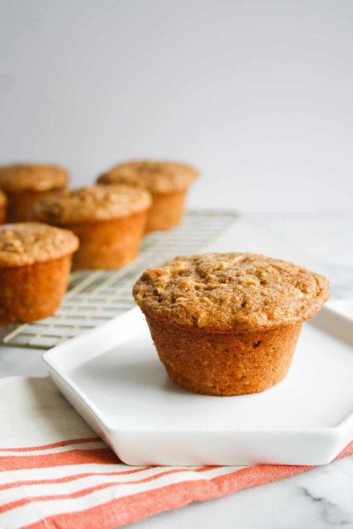 Apple Cinnamon Protein Muffins