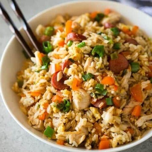 Arroz Chaufa (Peruvian Fried Rice)