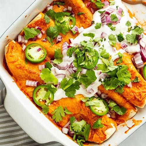 Authentic Chicken Enchiladas