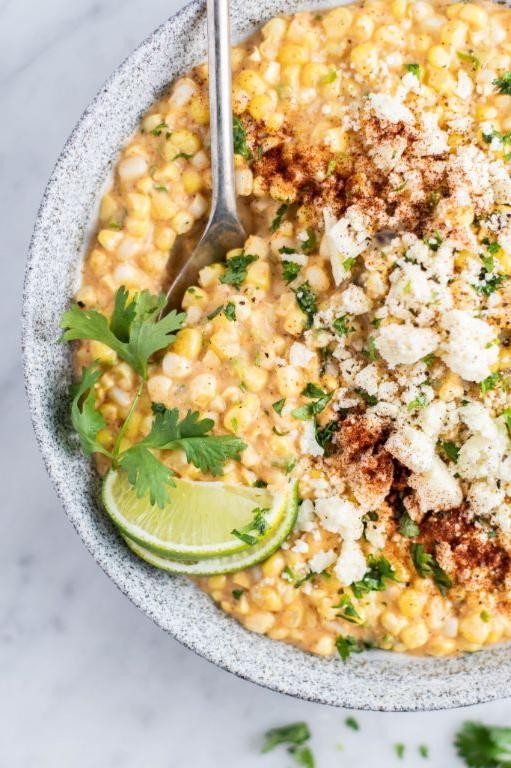Authentic Mexican Crema Street Corn