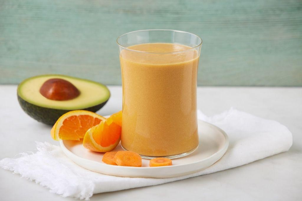 Avocado Carrot Orange Smoothie