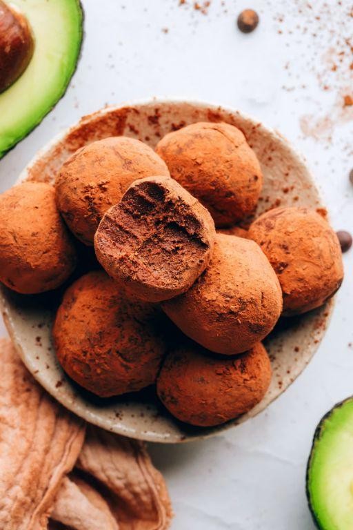 Avocado and Lime Chocolate Truffles