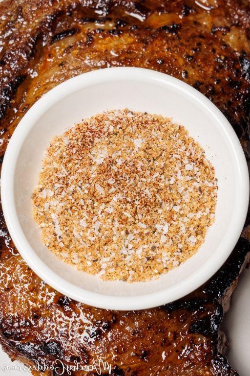 BBQ Dry Rub Steak with Brown Sugar and Smoked Salt