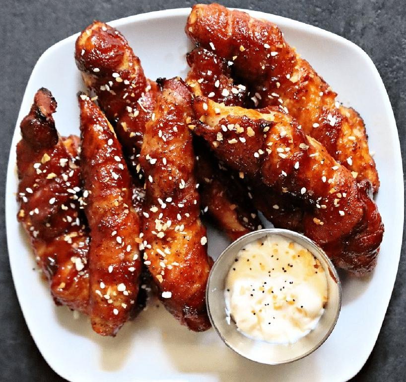 BBQ Glazed Keto Chicken Tenderloins