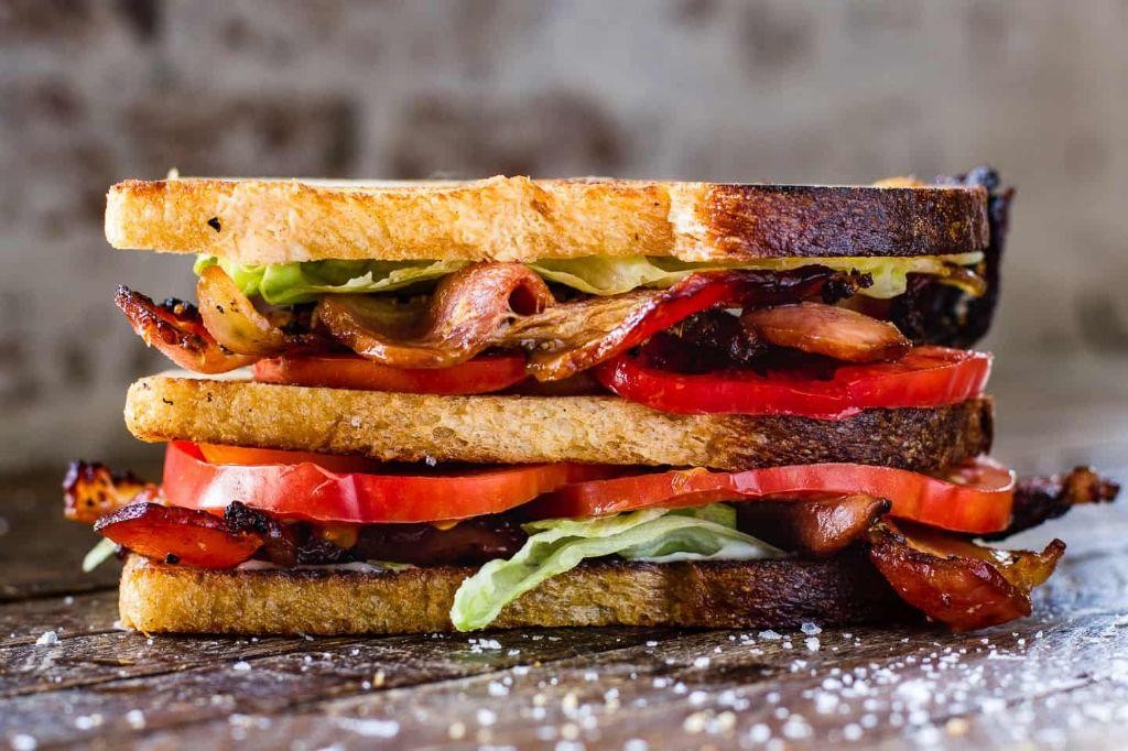 BLT with Crispy Sourdough Toast