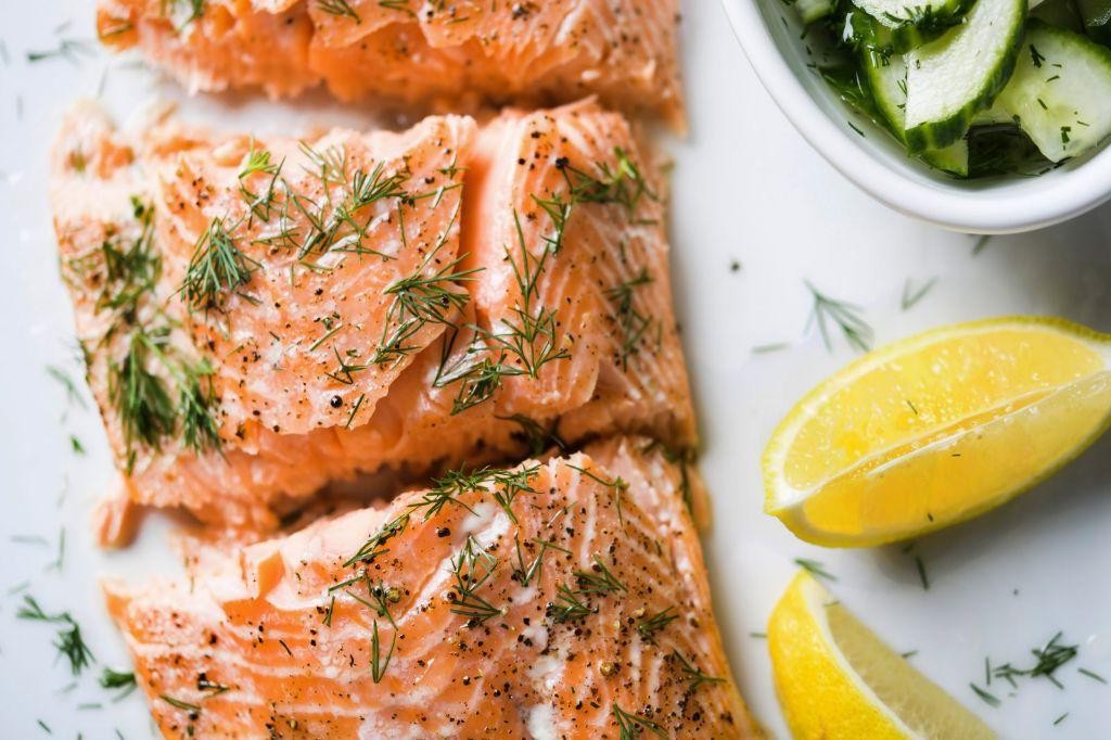 Baked Salmon with Dill Svelte Style