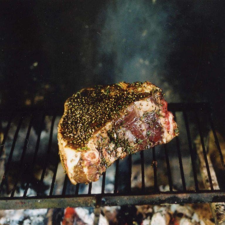 Balsamic Glazed Ribeye with Rosemary