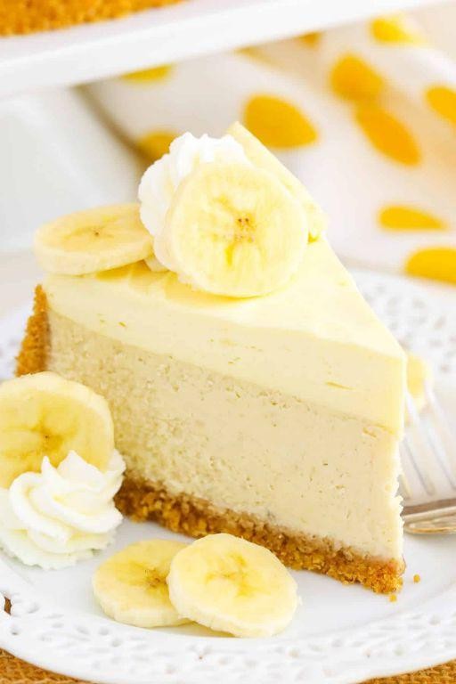 Banana Cream Cheesecake