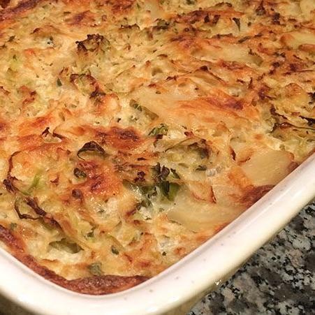 Bavarian Cabbage and Potato Bake