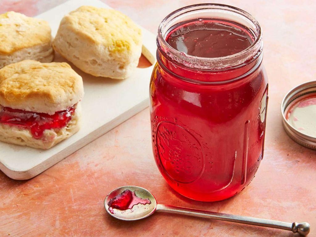Beautyberry Jelly with Lemon Zest
