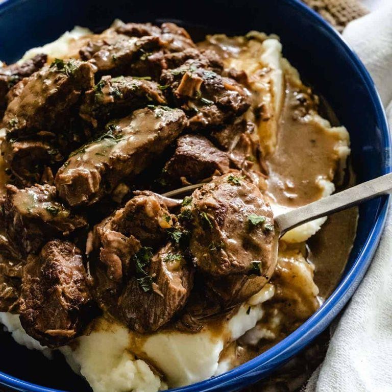 Beef Tips with Onion Soup Mix