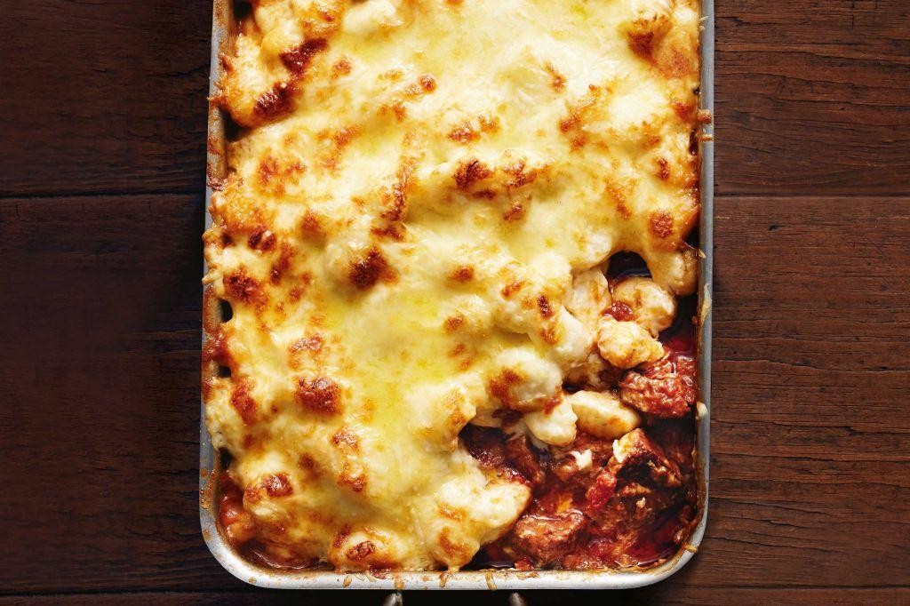 Beef and Mushroom Gnocchi Bake
