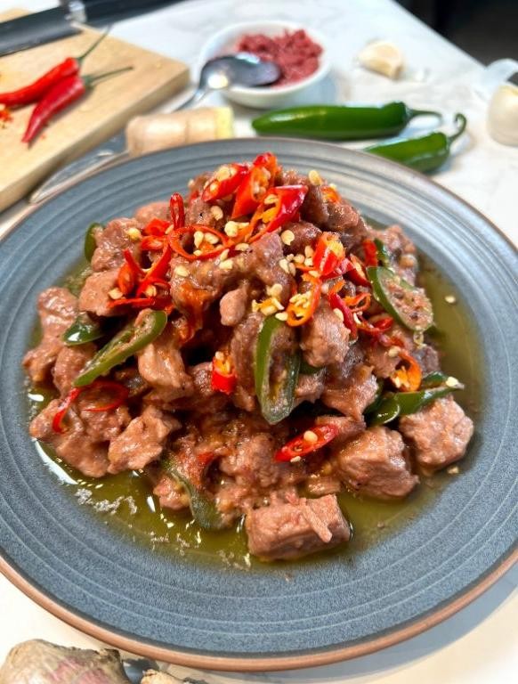 Bicol Express Spicy Shrimp Stew