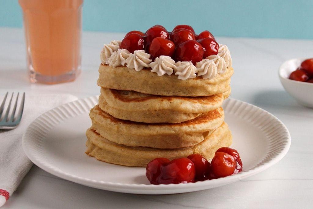 Bing Cherry Pancakes