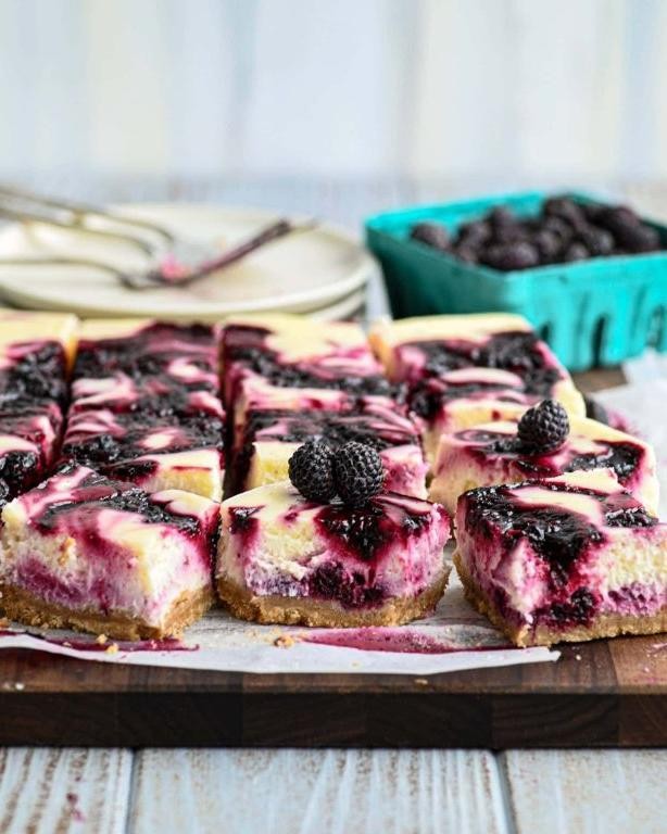 Black Raspberry Cheesecake