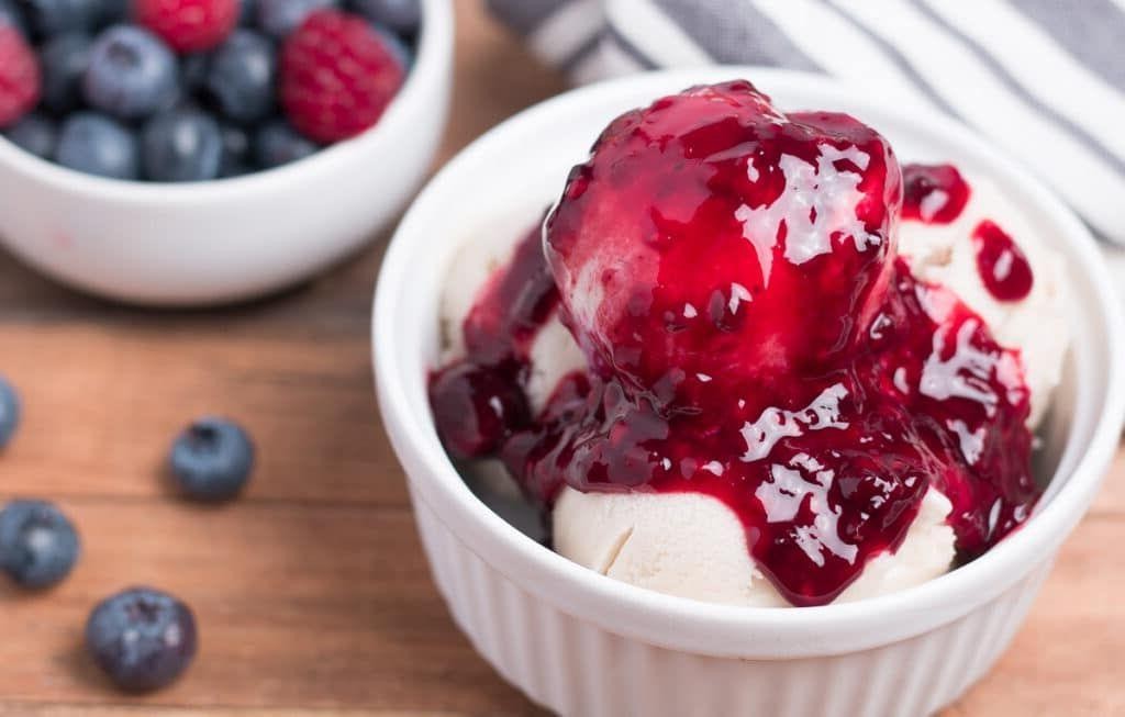 Black Raspberry Sauce for Desserts