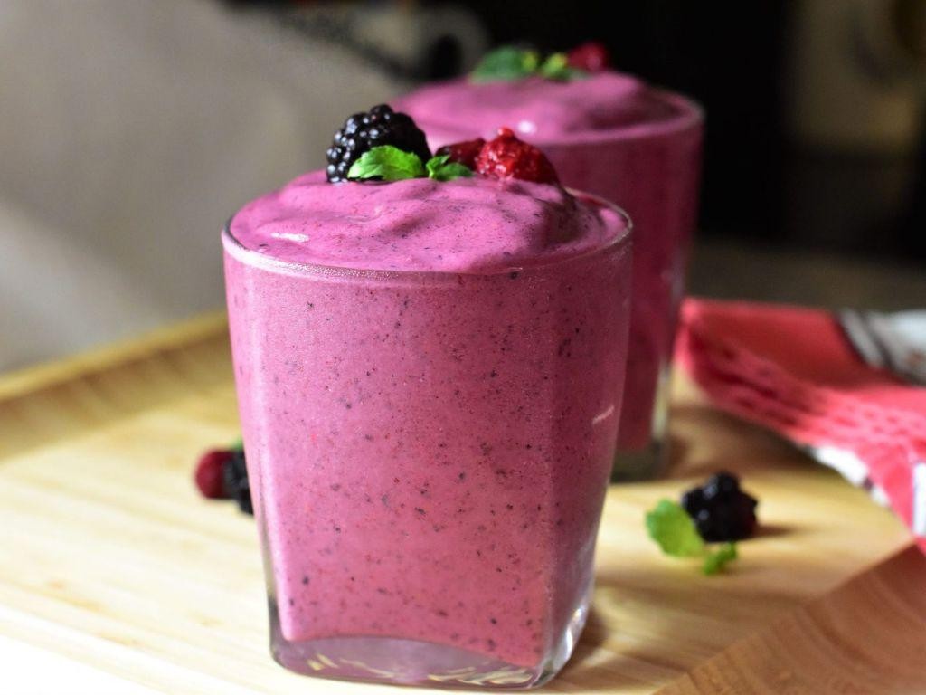 Black Raspberry Smoothie