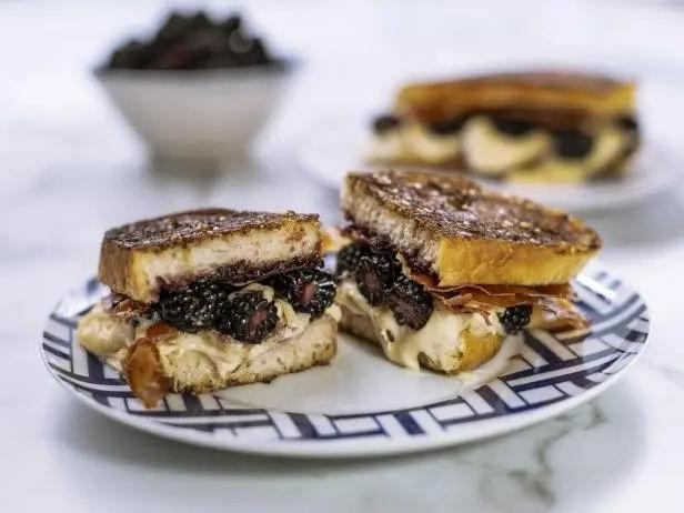 Black Truffle and Brie Grilled Cheese