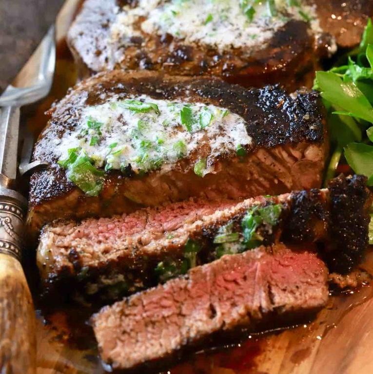 Blackened Ribeye with Cajun Spices