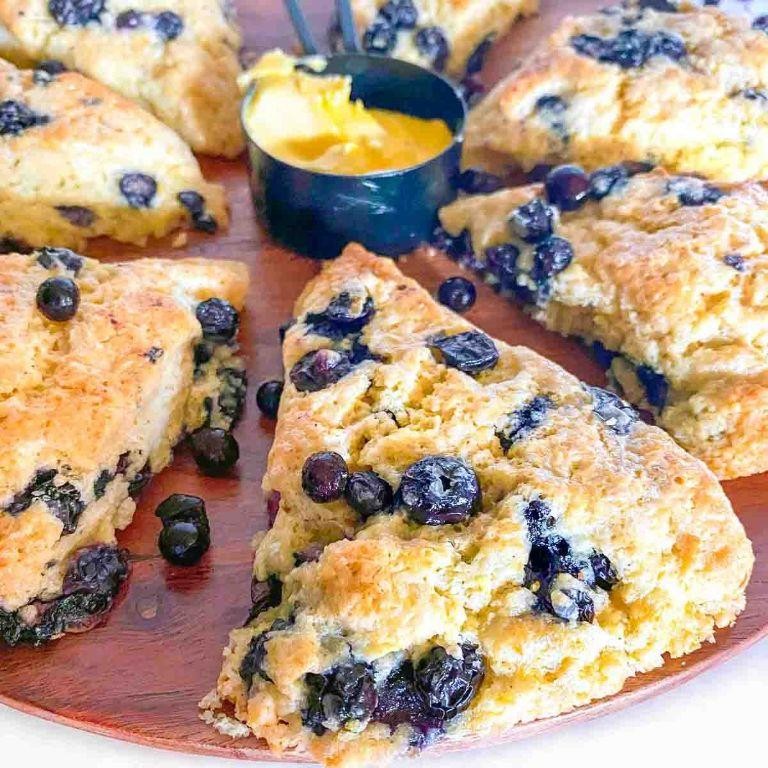 Blueberry Lemon Starbucks Scones